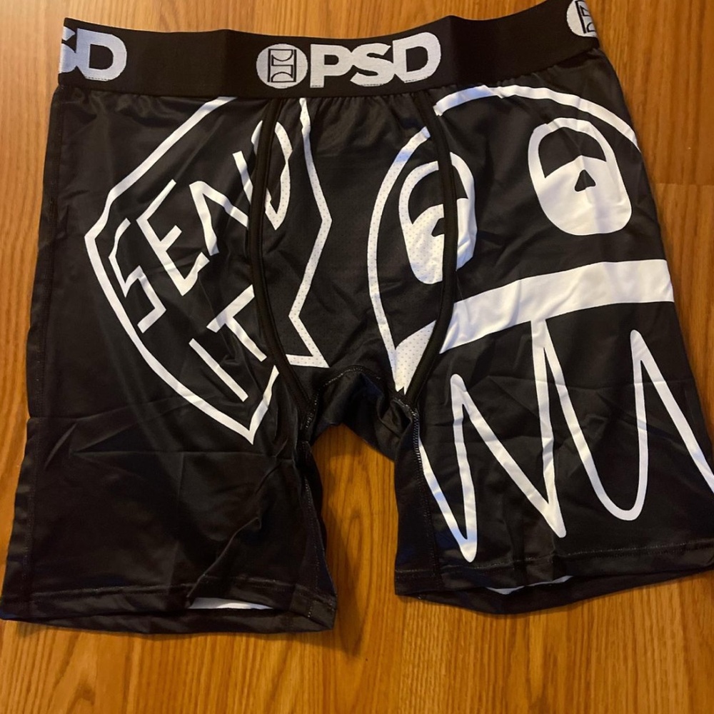 PSD Black and White Boxer Briefs